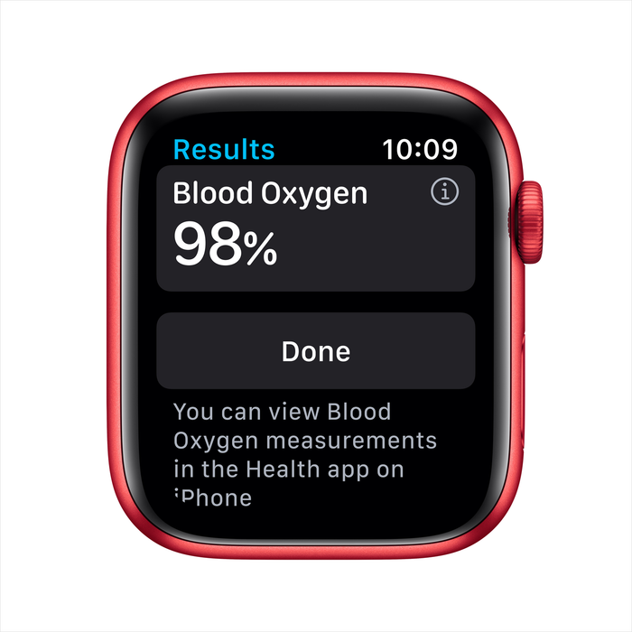 Apple Watch Series 6 GPS, 44mm PRODUCT(RED) Aluminum Case with PRODUCT(RED) Sport Band - Regular