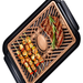 Gotham Steel Smokeless Grill with Fan, Indoor Grill Ultra Nonstick Electric Grill Dishwasher Safe Surface, Temp Control, Metal Utensil Safe, Barbeque Indoor Grill, as Seen on TV
