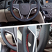 DIY Car Steering Wheel Cover with Needles and Thread Artificial Leather Auto Styling Covers 36/38/40 Cm Auto Steering Cover