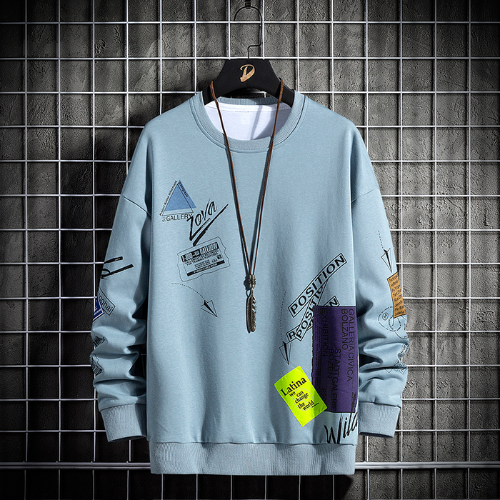 Autumn Japan Style Sweatshirt Men Hip Hop High Streetwear Male Fashion Casual Hoodie Sweatshirt Brand Clothing plus Size 4XL
