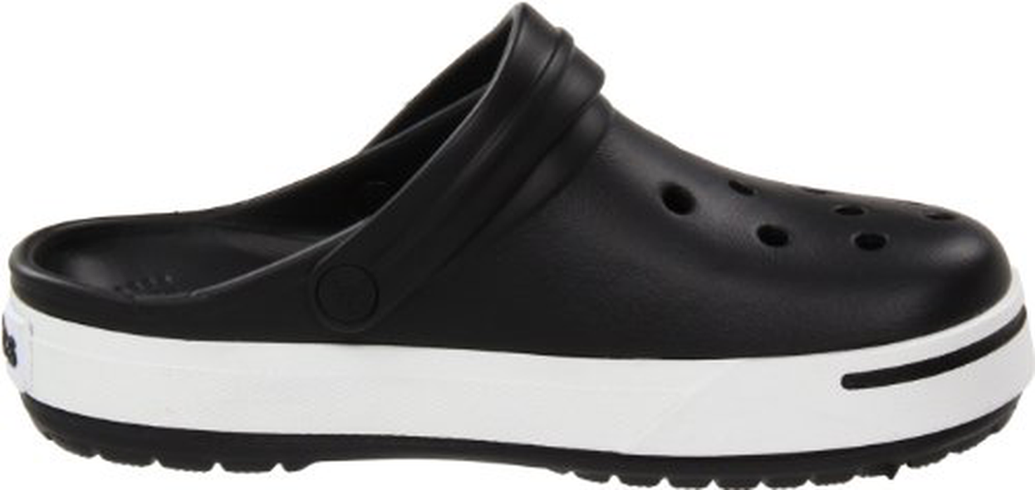 Crocs Unisex Crocband II Clog, Black/Black, Size 6.0