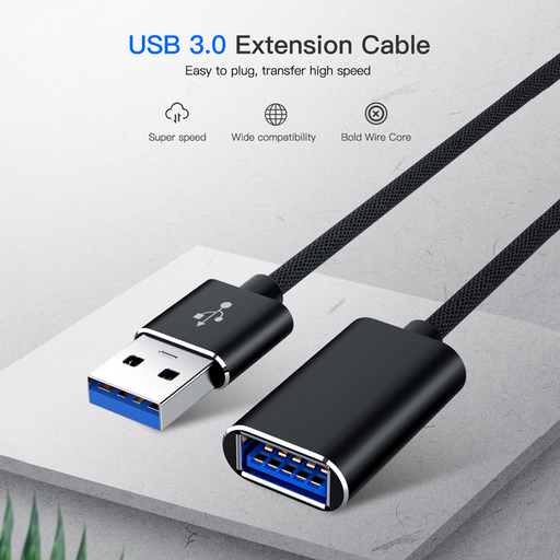 USB 3.0 Cable USB3.0 Extension Extender Male to Female Cabo USB Data Cable for PC Keyboard Printer Camera Mouse Smart TV SSD PS4