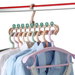 1/2Pcs Magic Multi-Port Support Hangers for Clothes Drying Rack Multifunction Plastic Clothes Rack Drying Hanger Storage Hangers