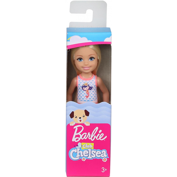 ​Barbie Club Chelsea Beach Doll, 6-Inch with Blonde Hair