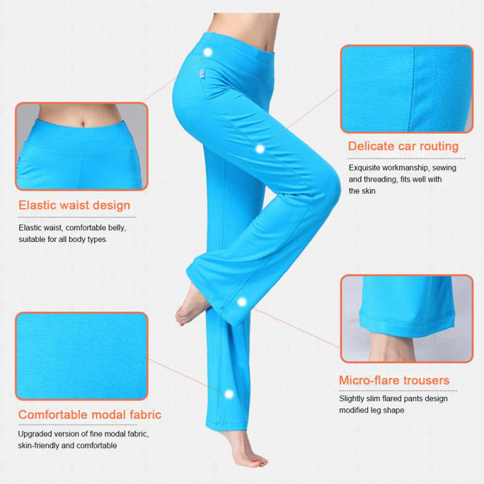 New Modal Womens Yoga Pants Micro Pull Design Pants Slim Yoga Trainning Wear Seamless Sport Breathable Leggings Sports Pants