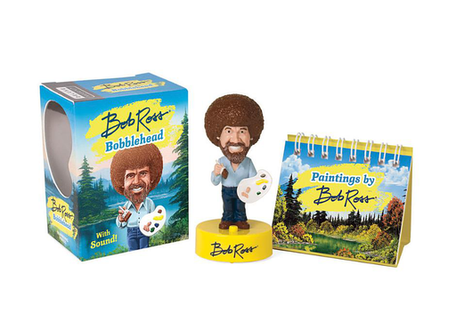 Bob Ross Bobblehead: with Sound! [With Book] ( Miniature Editions )