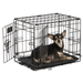 MidWest Homes For Pets Double Door iCrate Metal Dog Crate, 42"