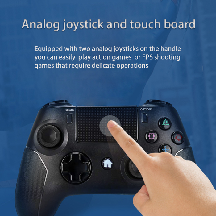 SKONYON PS4 Controller Wireless Game Controller Bluetooth Gamepad