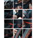 DIY Car Steering Wheel Cover with Needles and Thread Artificial Leather Auto Styling Covers 36/38/40 Cm Auto Steering Cover