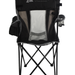 Ozark Trail Oversized Mesh Chair with Cooler, Black, Adult
