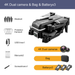 2021 New KK1 Mini Rc Drone 4K with Dual Camera HD Wifi Fpv One-Key Automatic Return Helicopter Quadcopter Dron Toy for Child Kid