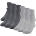 Gildan Adult Men's Half Cushion Terry Foot Bed Crew Casual Socks, OS One Size, 12-Pack