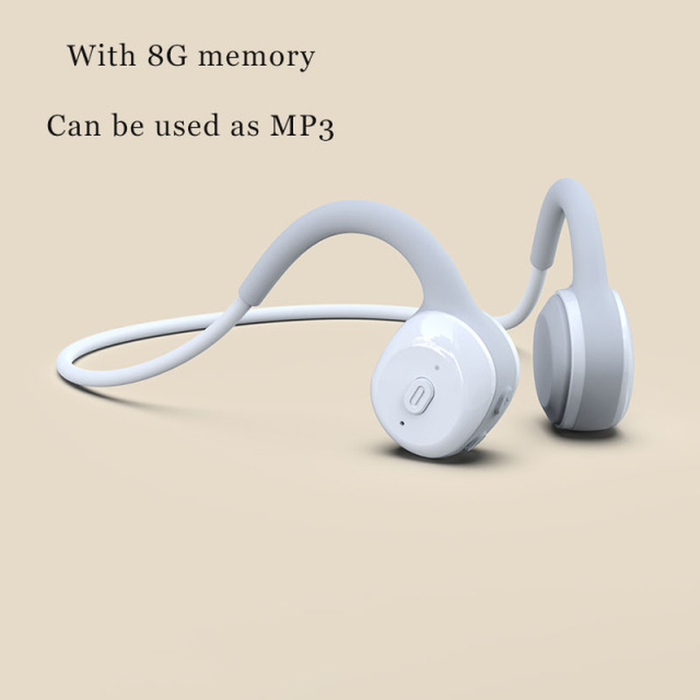 For Xiaomi Huawei Apple Wireless Earphone Bone Conduction Bluetooth Stereo Waterproof Earphone Audio Mp3 with Music Microphone