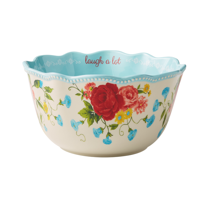 The Pioneer Woman Sweet Rose Sentiment Serving Bowls, 3-Piece Set
