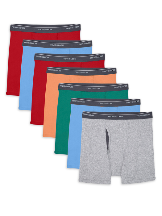 Fruit of the Loom Boys Underwear, Coolzone Boxer Briefs, 10+3 Bonus Pack Sizes 6-20