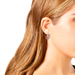 LUV Betsey Women'S Heart Drop Gold Earrings, 1.25" Length