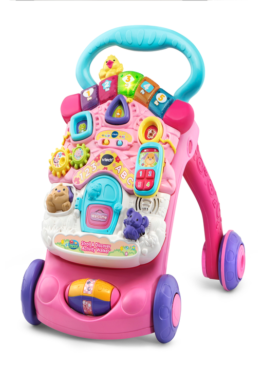 Vtech, Stroll and Discover Activity Walker, Walker for Babies, Baby Toy, Pink