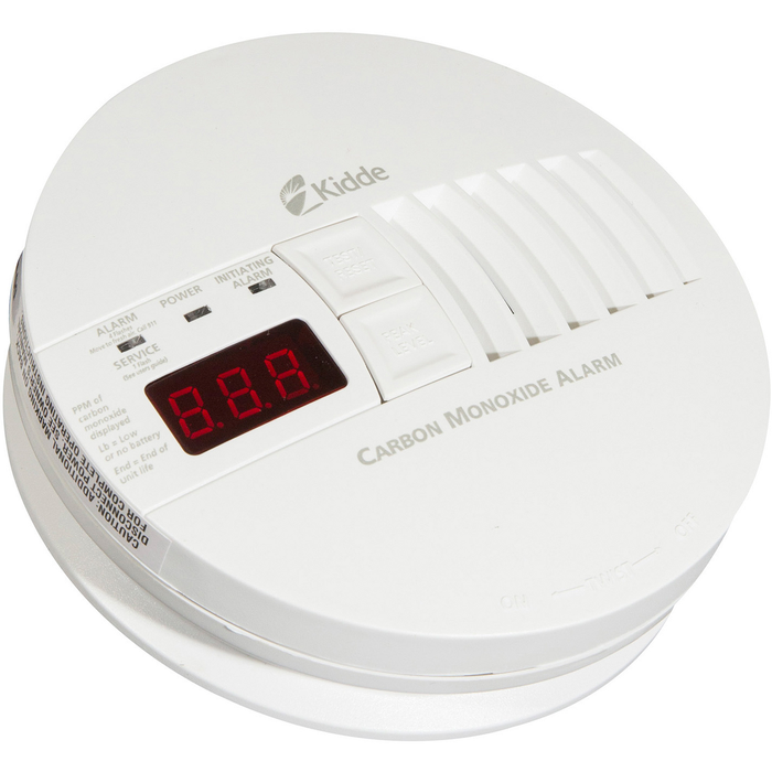 Kidde AC Hardwired Operated Carbon Monoxide Alarm with Digital Display KN-COP-IC