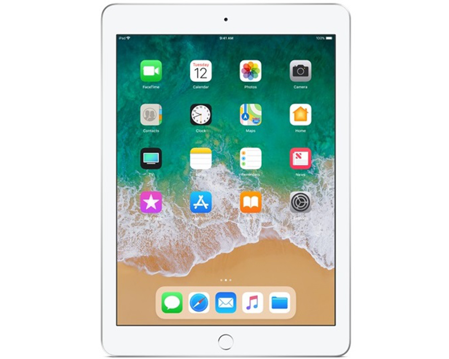 Refurbished Apple 9.7-Inch Retina Ipad 6, Wi-Fi Only, 32GB, Comes with Bundle: Original Box, Case, Tempered Glass, Stylus Pen - Space Gray, Silver, or Gold
