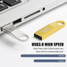 BRU Metal Pendrive Usb Flash Drive 16Gb 32Gb 64Gb 128Gb Usb 3.0 Waterproof Cle Usb 16 Go Pen Drive 3.0 Custom Logo Gift Usb Key