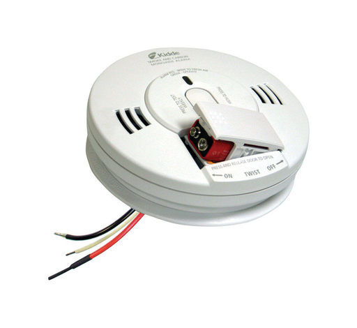Kidde Hard-Wired W/Battery Back-Up Photoelectric Smoke and Carbon Monoxide Detector