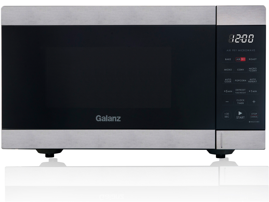 Galanz 0.9 Cu Ft Air Fry Microwave, 900 Watts