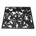 For Home Fashion 12 Pcs Butterfly Bird Flower Hanging Screen Partition Divider Panel Room Curtain Home White/Black/Red