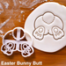 Cartoon Easter Egg Cookie Embosser Mold Cute Bunny Chick Shaped Fondant Icing Biscuit Cutting Die Set Baking Cake Decoating Tool