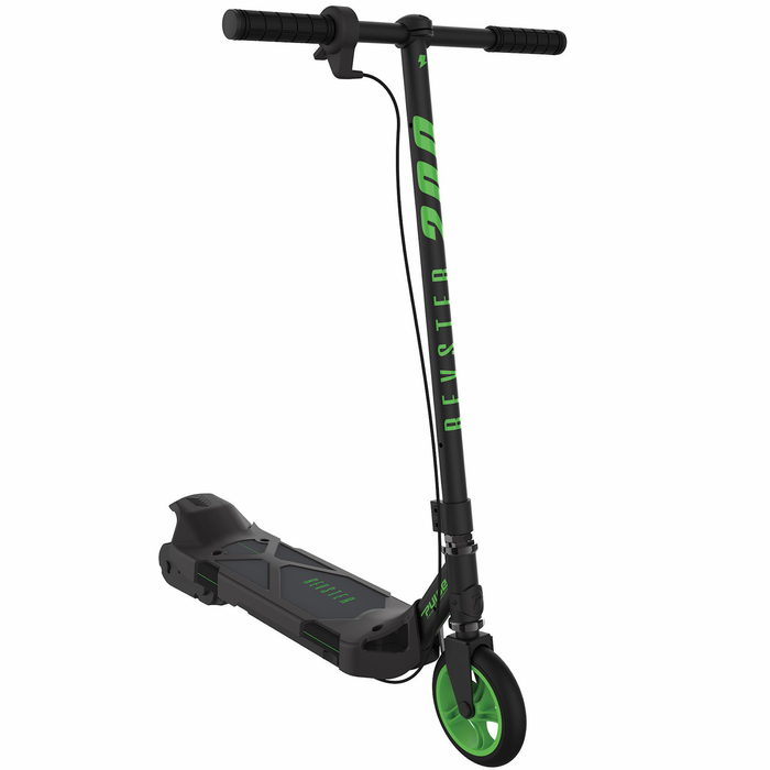 Pulse Performance Products, Revster 200 Kids 2-In-1 Electric & Kick Scooter, Ages 8+, 12V Battery, 8 MPH, 130Mm Cast Polyurethane Wheels, Rear Brake
