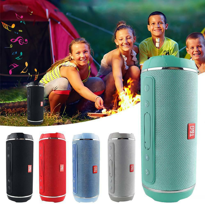 40W High Power Bluetooth Speakers Bass Subwoofer Waterproof Stereo Wireless USB/TF/AUX Portable Outdoor Column Music Sound Box