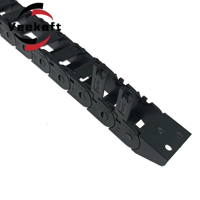 Open Drag Chain Bridge Type 7X7 10X10 10X15 10X20 15X20 18X18 L1M Cable Carrier with Ends for CNC 3D Printer Voron Trident 2.4