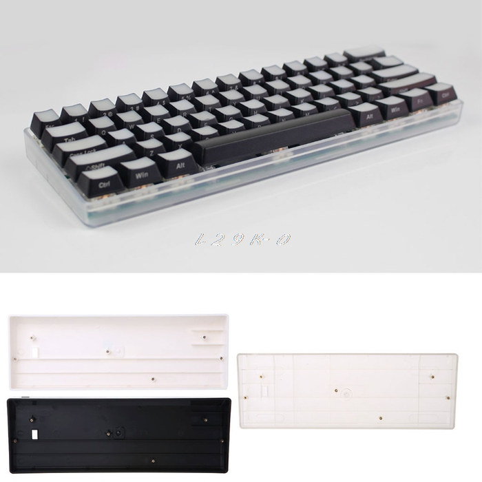 GH60 Compact Keyboard Base Seat 60% Keyboard Poker2 Plastic Frame Case