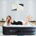 SUGIFT Air Mattress Queen Size Air Bed with Built-In Pump Deluxe Air Bed Double Queen Size Air Bed