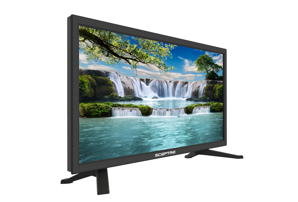 Sceptre 19" Class 720P HD LED TV with Built-in DVD Player E195BD-SR