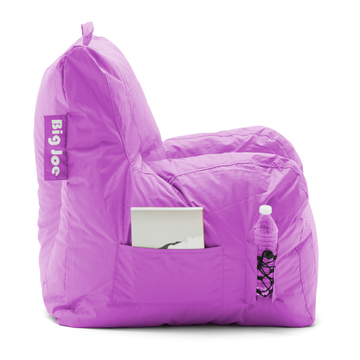 Big Joe Dorm Bean Bag Chair, Purple
