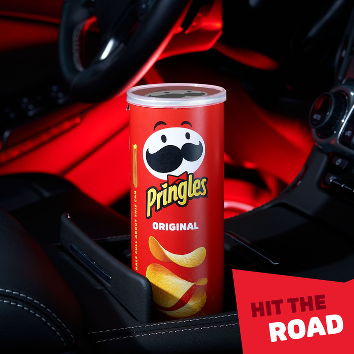Pringles Potato Crisps Chips, Lunch Snacks, Snacks On The Go, Original, 5.2oz, 1 Can