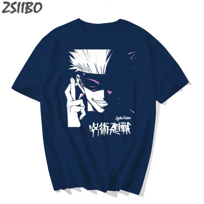 Harajuku Jujutsu Kaisen Yuji Itadori Men&#39;S Tshirt Summer Cool Unisex Short Sleeve T Shirt Anime Funny Printed Streetwear T-Shirt
