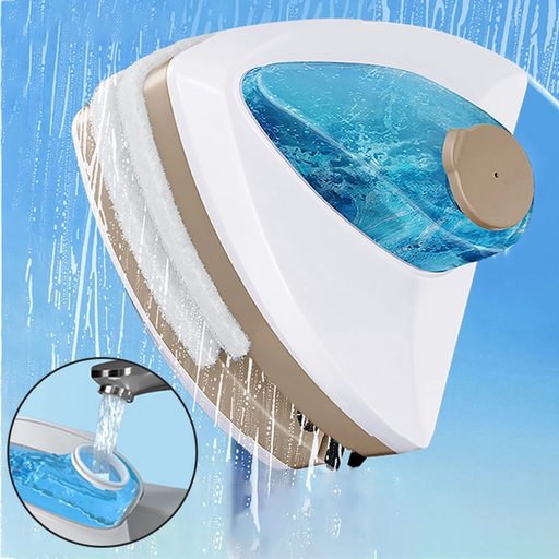 JOYBOS Magnetic Glass Window Cleaning Tool Automatic Water Discharge Double-Layer Wiper Household Special Window Cleaner