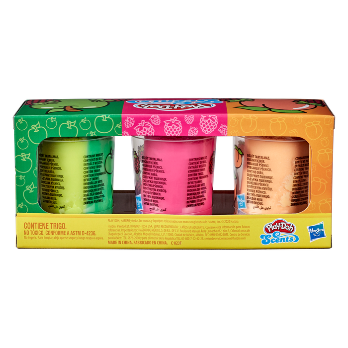 Play-Doh Scents 3-Pack of Fruit Scented Compound, 4-Ounce Cans, 12 Ounces Total