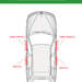 Toyota Car Accessories to Decorate Interior Special Door Carbon Fiber Sill Greeter Pedal Rav4 Corolla Camry Yaris C-Hr Prius RD