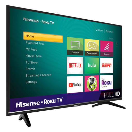 Hisense 40" Class FHD (1080P) Roku Smart LED TV (40H4030F1)