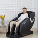 BOSSCARE Massage Chair Zero Gravity Full Body with Heat Bluetooth Speaker Black