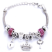Full Alloy Love Tree of Life Elephant Bracelet Jewelry Lobster Buckle Snake Chain Bangles Beaded Bracelet Fit Jewelry