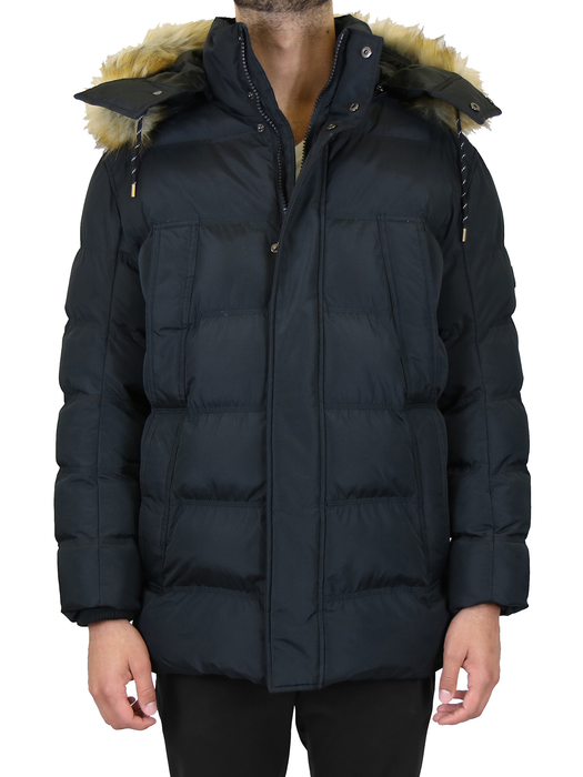 Men'S Heavyweight Long Bubble Parka Jacket Winter Coat