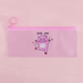 Kawaii Unicorn EVA Pencil Case Simple Ring Zipper Pull Design Office Pencil Bag Cute for Student School Supplies Stationery Gift