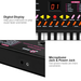 Costway 54 Keys Music Electronic Keyboard Kid Electric Piano Organ W/Mic & Adapter
