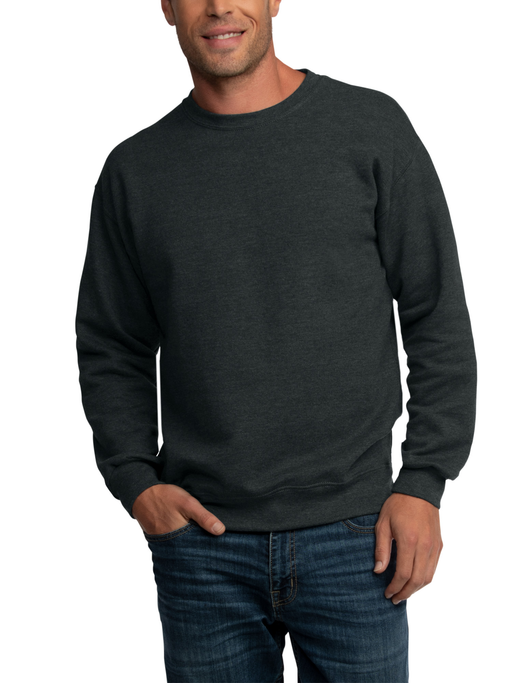Fruit of the Loom Men'S Eversoft Fleece Crew Sweatshirt, up to Size 4XL