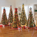 Brylanehome Clear LED Green Fully Decorated Prelit Full Pop-Up Christmas Tree, 6'