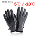 NEWBOLER 100% Waterproof Winter Cycling Gloves Windproof Outdoor Sport Ski Gloves for Bike Bicycle Scooter Motorcycle Warm Glove