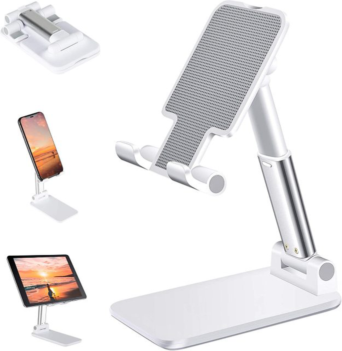 LICHEERS Phone Stand for Iphone 13 Pro 12 Xiaomi Samsung Foldable Desktop Phone Holder Universal Cell Phone Holder for Huawei
